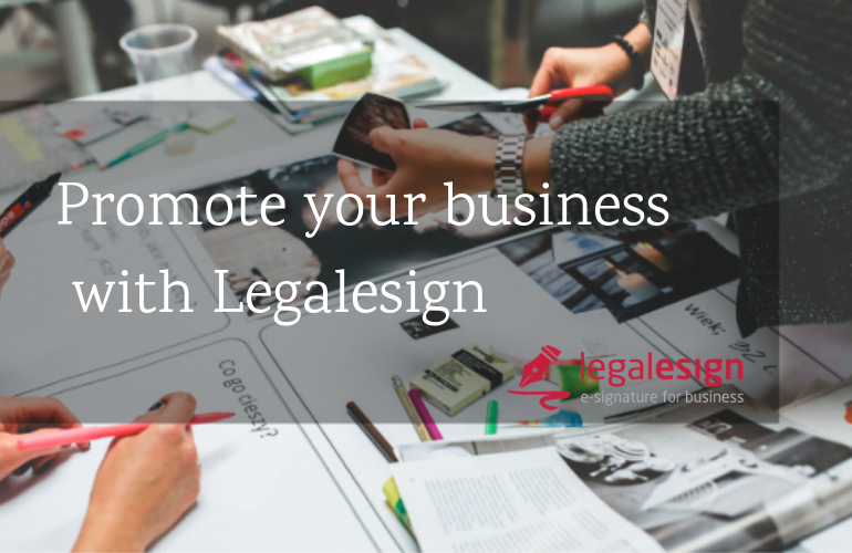 Lead image for Promote your business with Legalesign